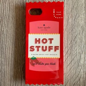 kate spade Hot Stuff Sauce iPhone 8/7/7s/6/6s Case